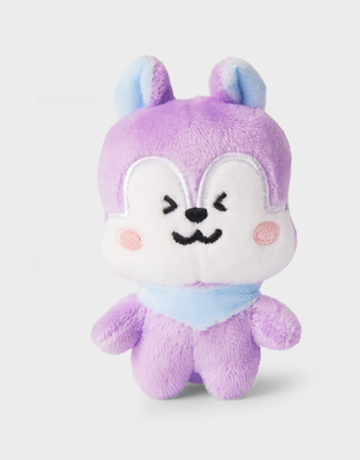 سيت كامل دميه وحقيبه (SET) BT21 Line Friends Big & Tiny Mini Carrier Doll