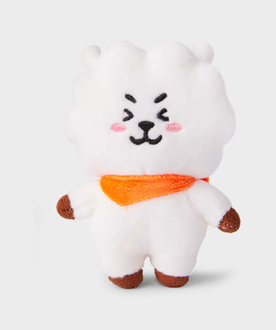 سيت كامل دميه وحقيبه (SET) BT21 Line Friends Big & Tiny Mini Carrier Doll