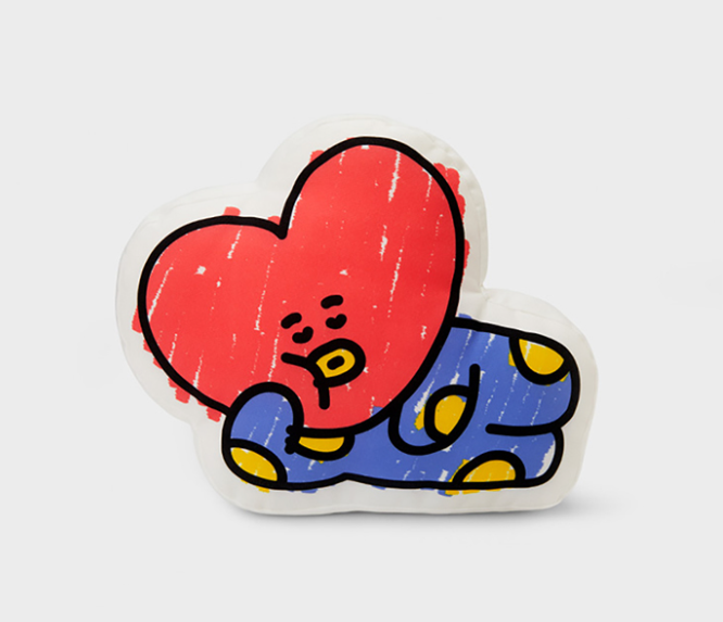 (ONE) BT21 Line Friends Home Flat Cushion