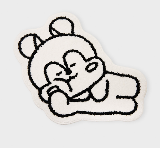 (ONE) BT21 Line Friends Home Rug