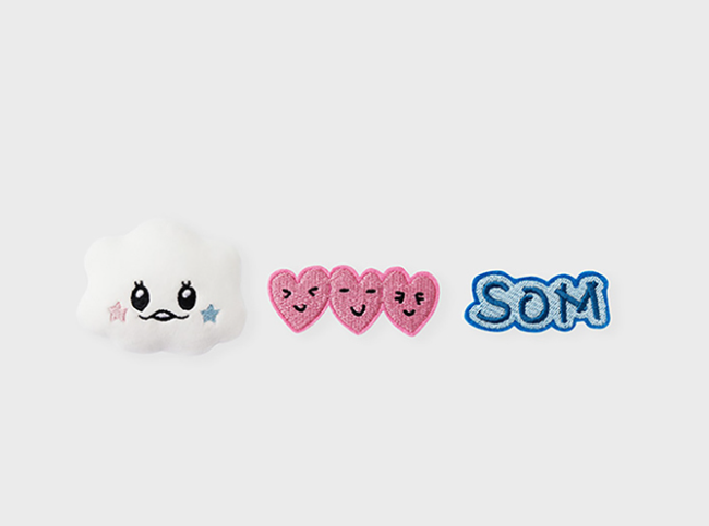 (SET) TRUZ - Line Friends PODONG Artist Doll Badge Set