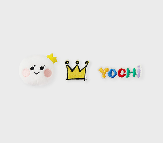 (SET) TRUZ - Line Friends PODONG Artist Doll Badge Set