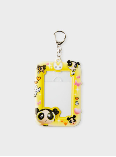 (ONE) LINE FRIENDS - THE POWERPUFF GIRLS x NJ Poka Holder Keyring ver.2 (HYEIN)