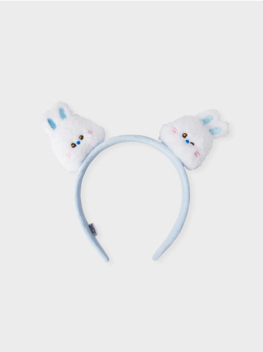 (ONE) LINE FRIENDS - bunini plush hairband (YELLOW)