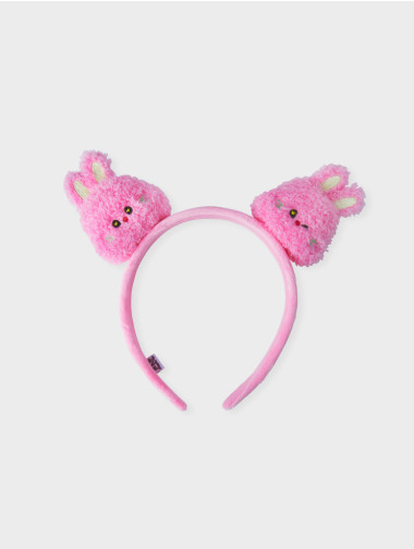 (ONE) LINE FRIENDS - bunini plush hairband (YELLOW)