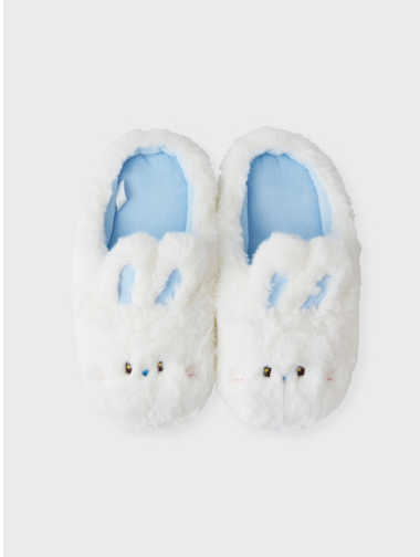 (ONE) LINE FRIENDS - bunini plush room shoes (YELLOW)