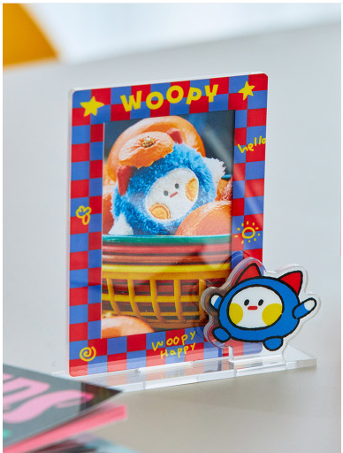 (ONE) Line Friends - TRUZ RURU Minini Acrylic Photo Card Stand