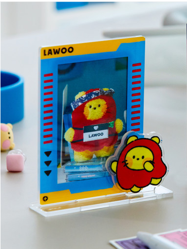 (ONE) Line Friends - TRUZ RURU Minini Acrylic Photo Card Stand