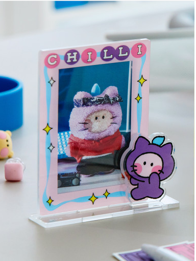 (ONE) Line Friends - TRUZ RURU Minini Acrylic Photo Card Stand