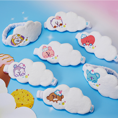 (ONE) LINE FRIENDS BT21 RJ ON THE CLOUD Edition sleep mask