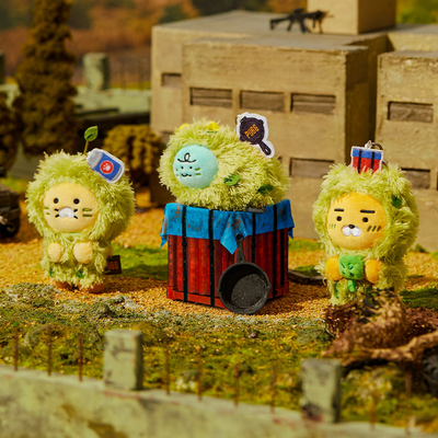 (ONE) KAKAO FRIENDS - Battleground X Friends Keyring Doll_RyanDepart today Share
