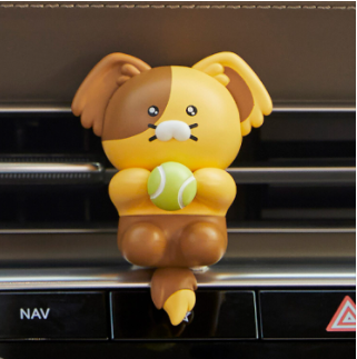 (ONE) KAKAO FRIENDS CAR - Chunsik bus car air freshener opening ceremony_ChunsikDepart today
