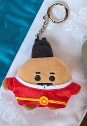 (ONE) BT21 PLUSH KEYRING K-EDITION ver.2