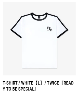 (ONE) T-SHIRT / S】/ TWICE『READY TO BE SPECIAL』
