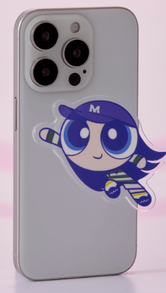 حامل جوال نوع ثاني | (ONE) NewJeans THE POWERPUFF GIRLS X NJ PHONE GRIP