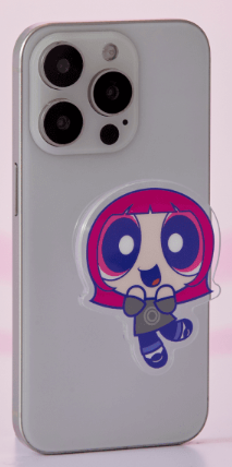 حامل جوال نوع ثاني | (ONE) NewJeans THE POWERPUFF GIRLS X NJ PHONE GRIP