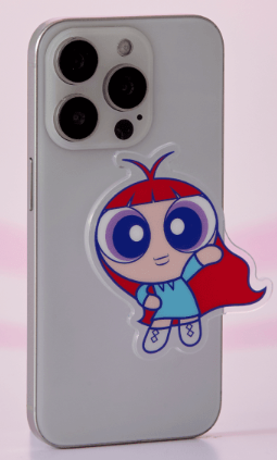 حامل جوال نوع ثاني | (ONE) NewJeans THE POWERPUFF GIRLS X NJ PHONE GRIP