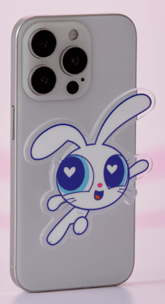 حامل جوال نوع ثاني | (ONE) NewJeans THE POWERPUFF GIRLS X NJ PHONE GRIP