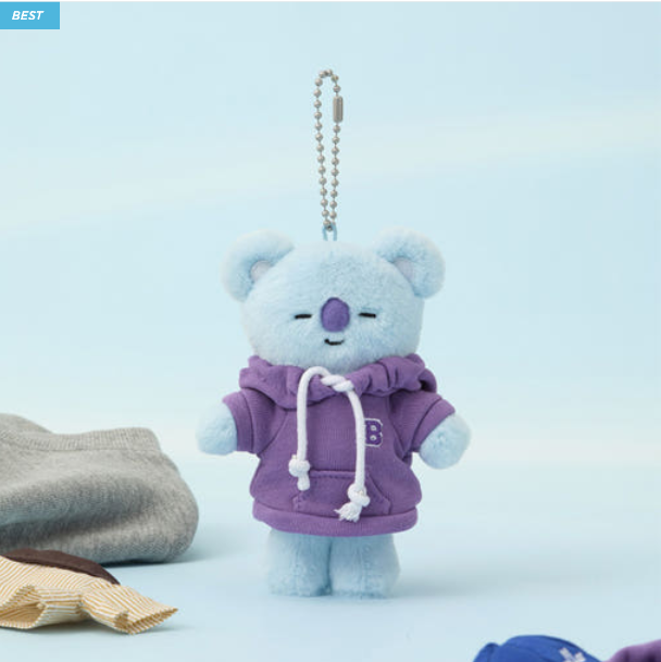 (ONE)"BT21 Petit Closet Doll Keyring"