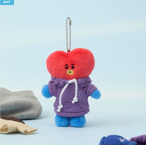 (ONE)"BT21 Petit Closet Doll Keyring"