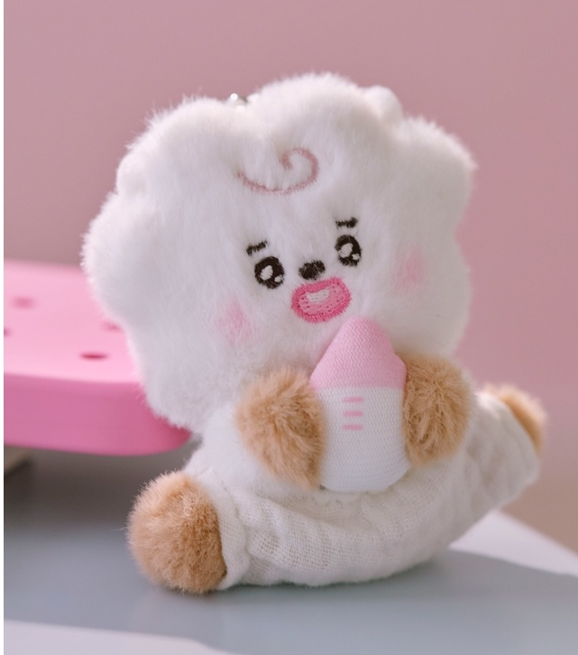(ONE) BT21 Baby Plush Keyring Newborn Season2