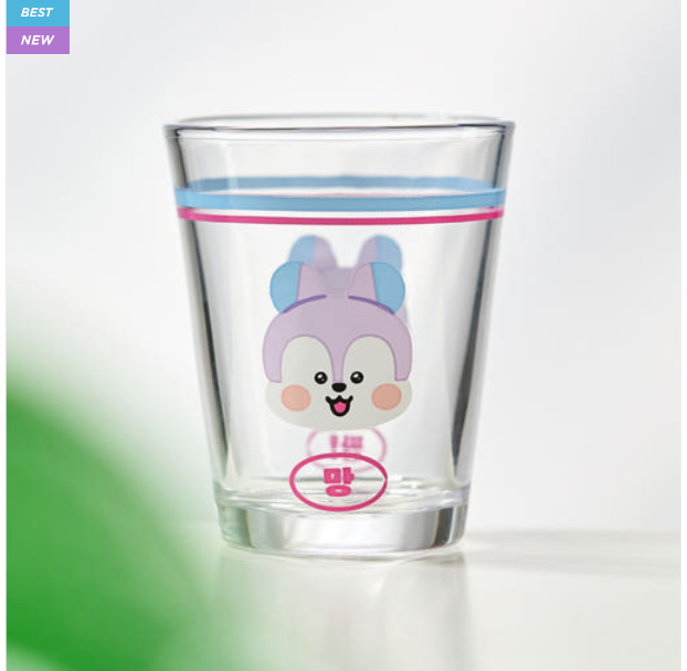 (ONE) BT21 Souvenir Soju Glass