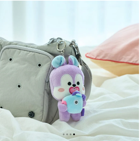 (ONE) BT21 MANG BASIC Small Doll Keychain - Masked Man