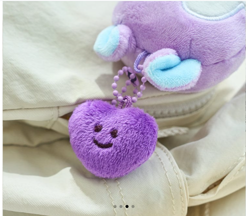 (ONE) BT21 MANG BASIC Face Doll Keychain - Basic
