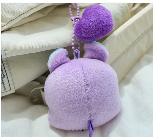 (ONE) BT21 MANG BASIC Face Doll Keychain - Basic