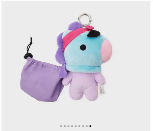 (ONE) BT21 MANG BABY Travel Doll Keychain