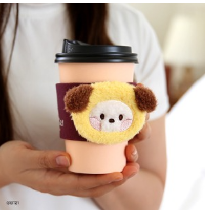 (SET) BT21 minini cup holder - Ku