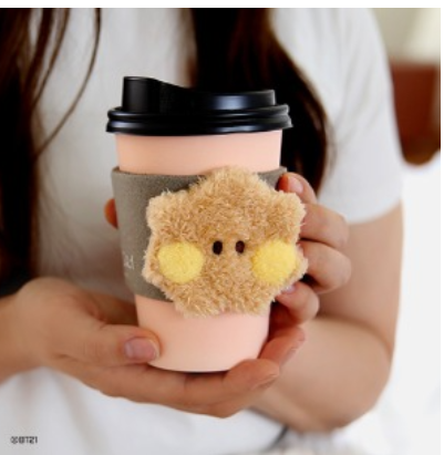 (SET) BT21 minini cup holder - Ku