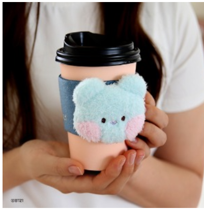 (SET) BT21 minini cup holder - Ku