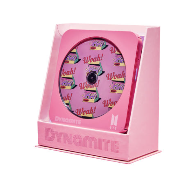 CD/DVD player pink or purple Weight 1.2 kg | (ONE) BTS Dynamite Multi OS DVD Writer - Pink ( GPM2MK10 )