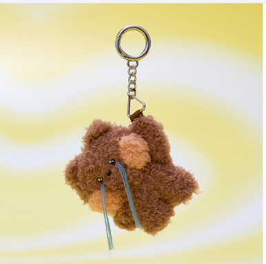 (ONE) Line Friends Mini Nee Tattered Nee Doll Keyring