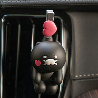 (ONE) KAKAO FRIENDS CAR - Black Chun Car Air Freshener Pink_Chun SikDepart today