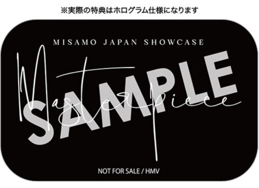 (ONE) TWICE MISAMO - Masterpiece Japan Showcase (Standard Edition) (BLU-RAY)