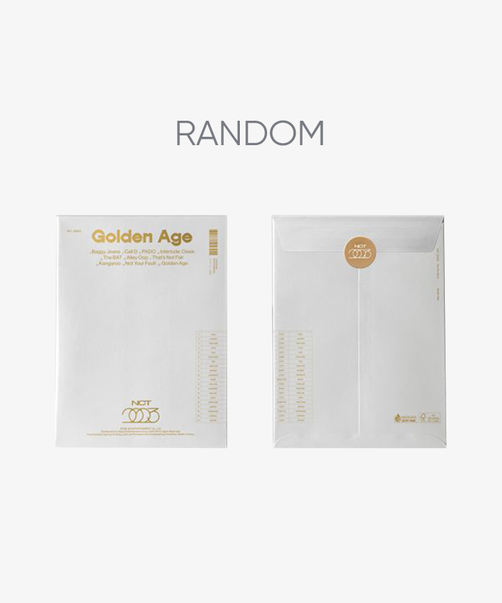 (ONE) NCT DREAM - The 4th Album 'Golden Age' (Collecting Ver.) Random