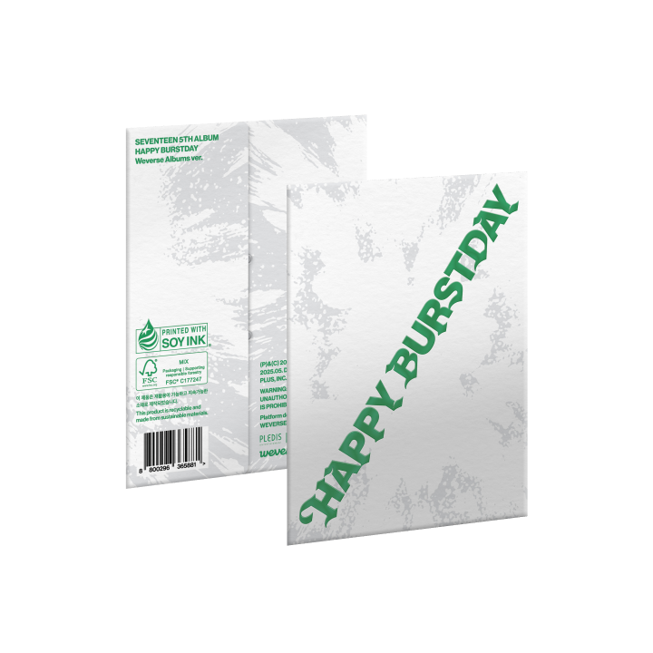 (ONE) SEVENTEEN - 5th Album ‘HAPPY BURSTDAY’ Weverse Albums ver.