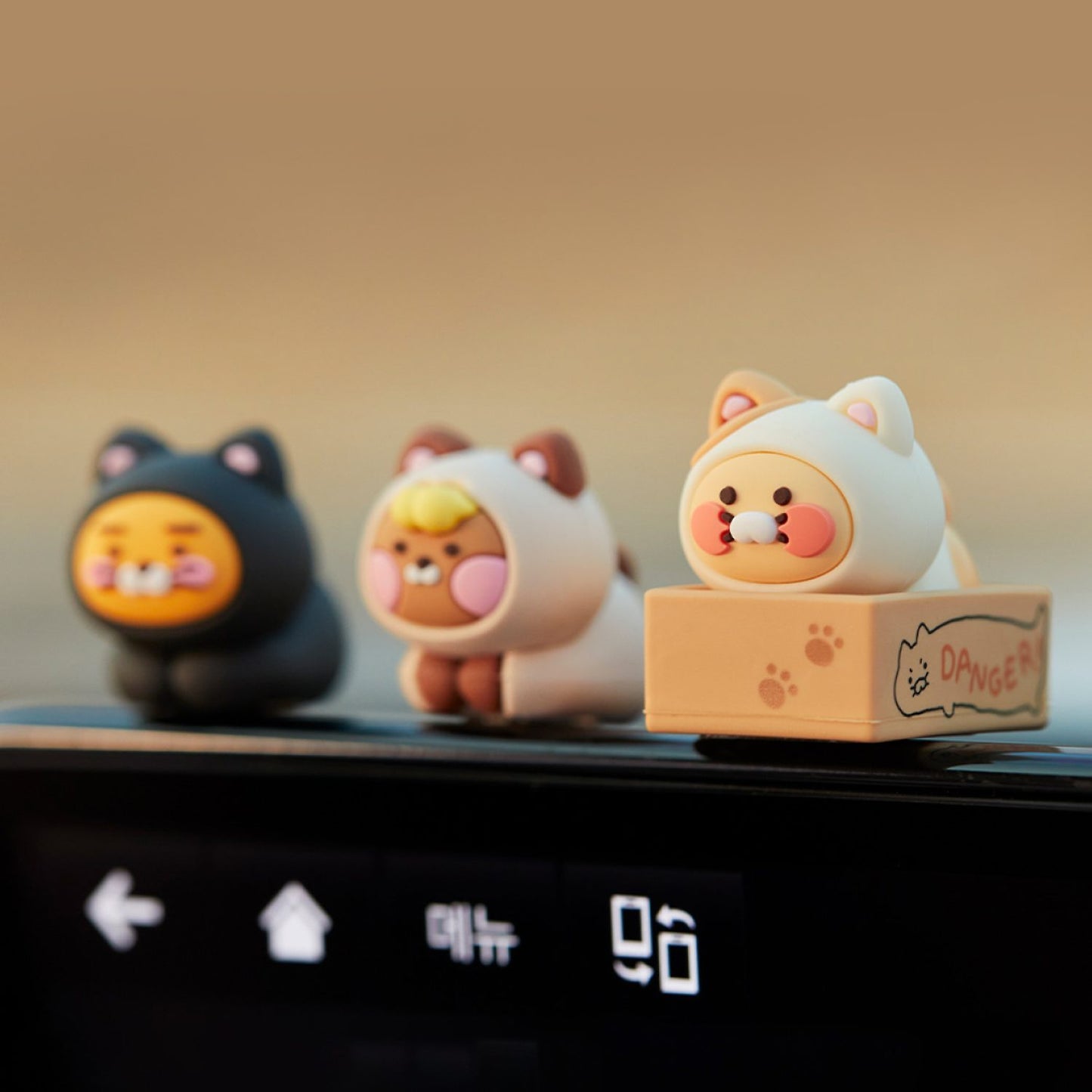 (ONE) KAKAO FRIENDS nyangnyang chalyang-yong mini dekopigyueo seteu
