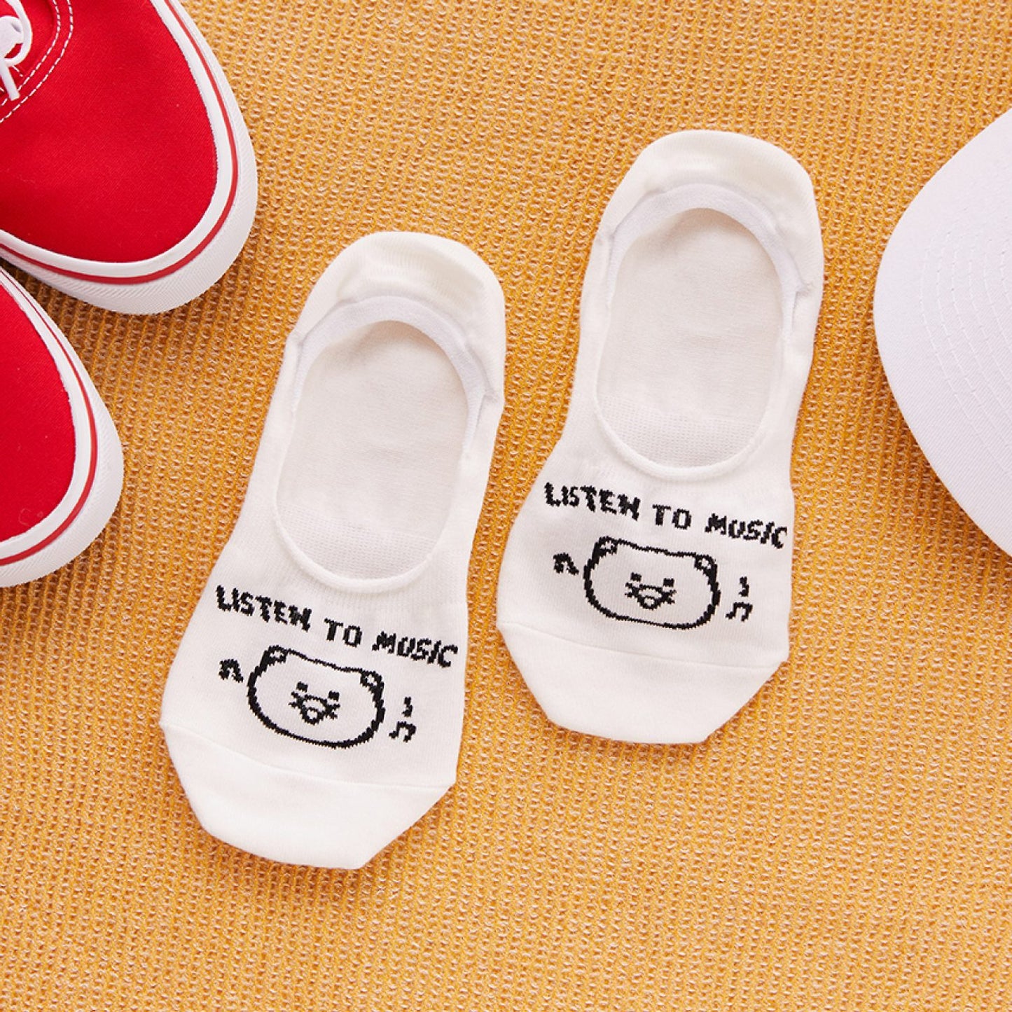 (ONE) KAKAO FRIENDS Daily Short Socks Lucky_Chunshik