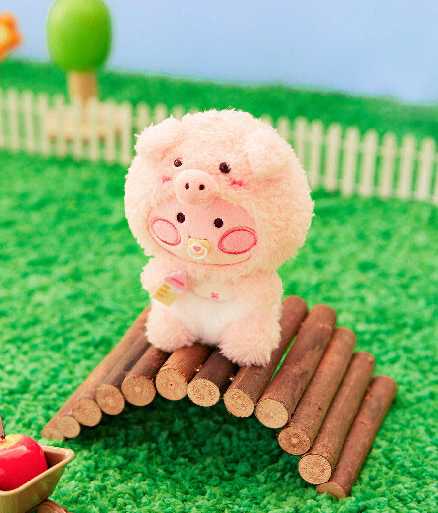 (ONE) KAKAO FRIENDS FRIENDZOO Duck Keychain Doll_Chunshik