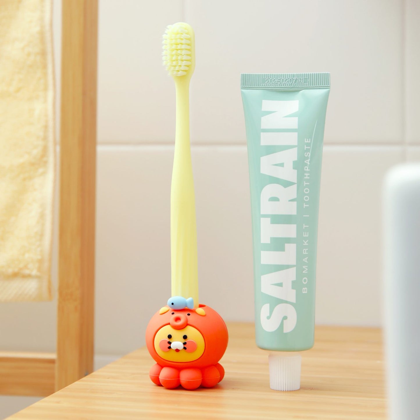 (ONE) KAKAO FRIENDS Octopus Toothbrush Holder_Ryan