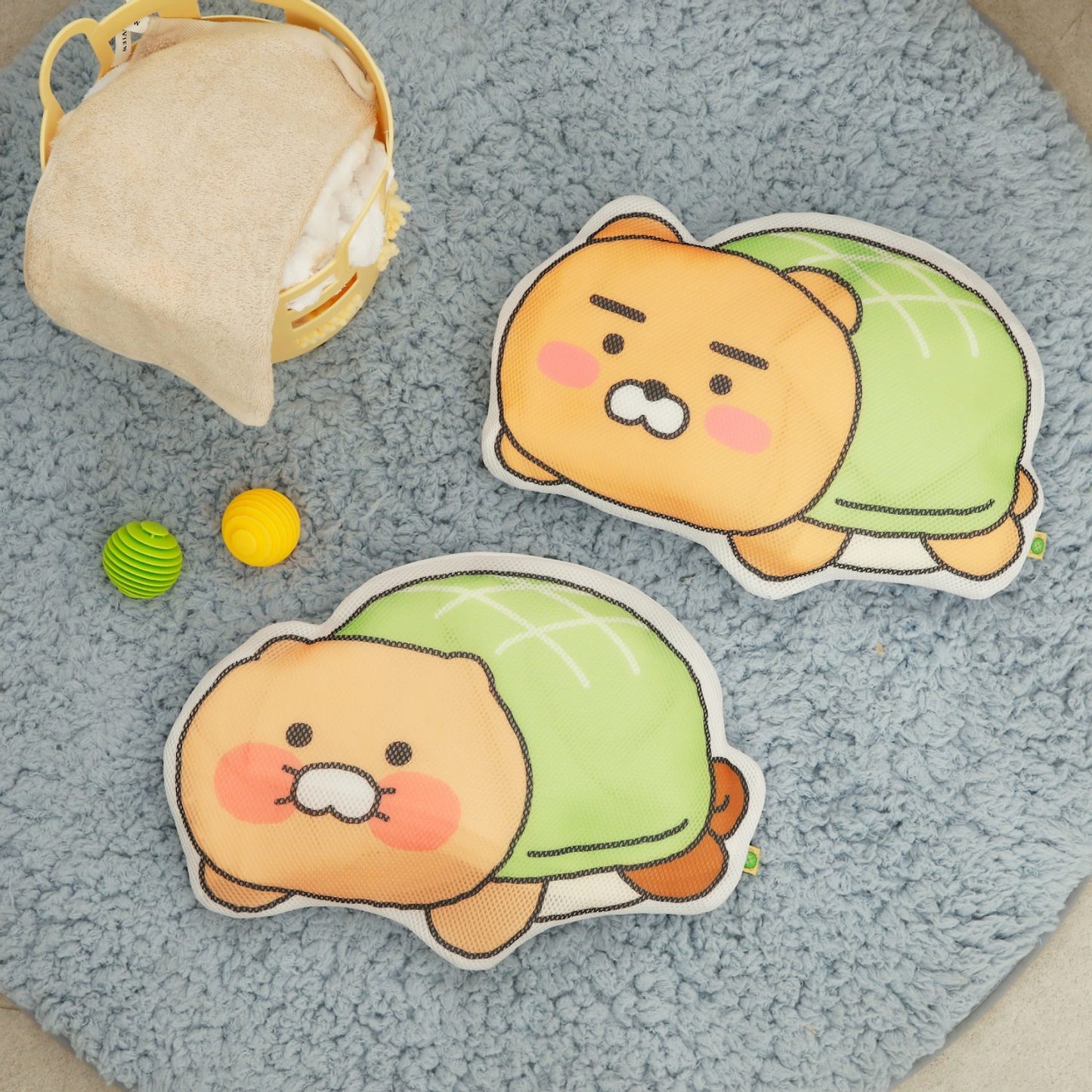 (ONE) KAKAOFRIENDS Melon Bread Turtle Laundry Net_Chunshik