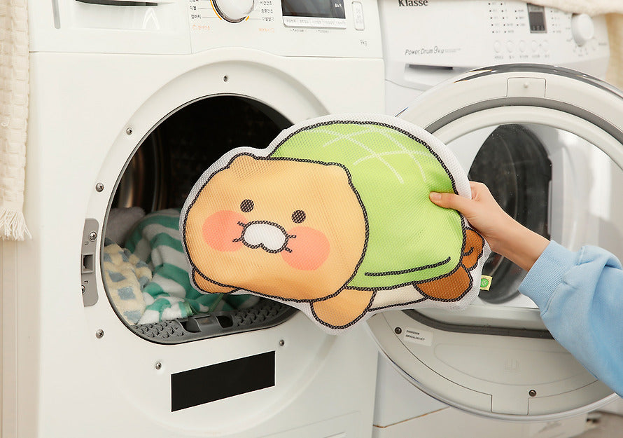 (ONE) KAKAOFRIENDS Melon Bread Turtle Laundry Net_Chunshik