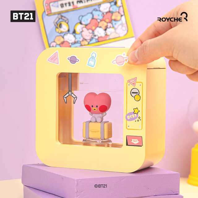 (ONE) BT21 - Minini arcade claw machine wireless mood light mini humidifier