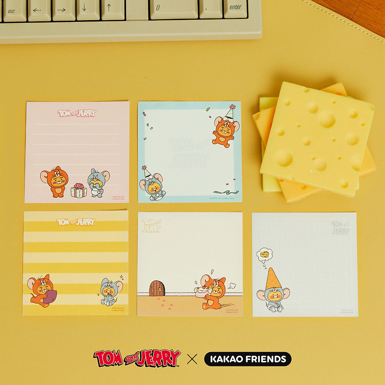 (ONE) Tom and Jerry x Kakao Friends - Sticky Notes Ryan & Chunsik