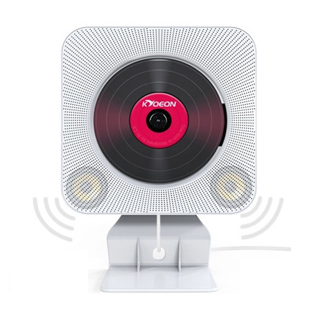 (ONE) Analog - sensibility wall-mounted CD player - square CDP