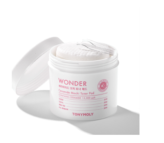 واحد - شرائح تونر لبشره اكثر اشراقا وصفاءا | (ONE) SKIN CARE - TONY MOLY - Wonder Ceramide Mochi Toner Pad