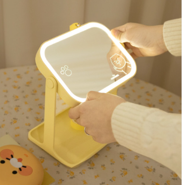 واحد- جانجك مرايا مضائه بدرجات متعدده شاهد وصف | (ONE) KAKAO FRIENDS - Chunshik's LED mirror